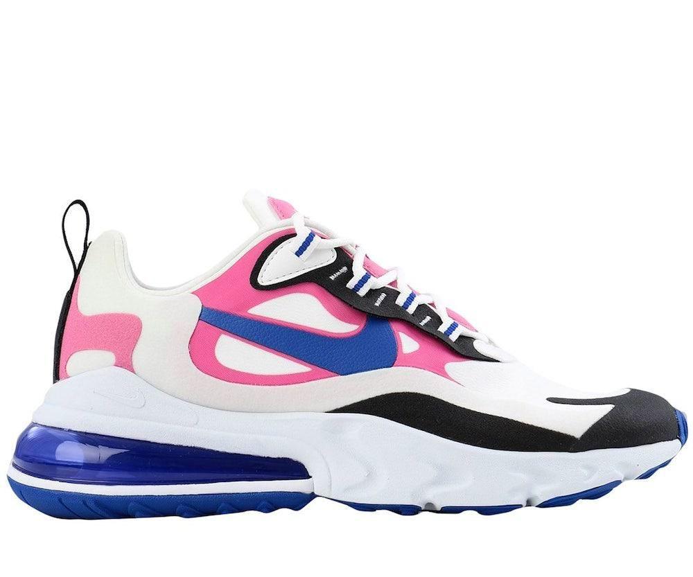 Nike Air Max 270 React Trainers in Blue | Lyst