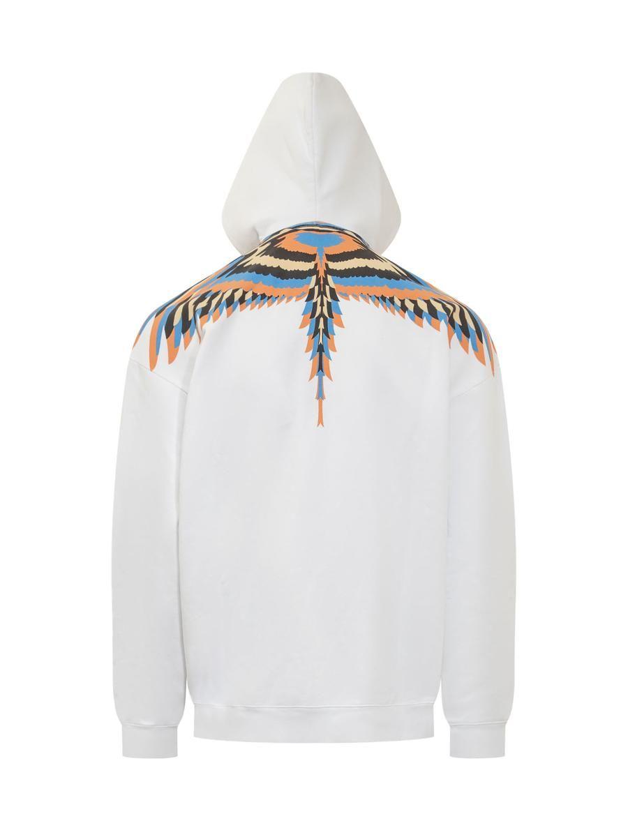 Marcelo Burlon County Of Milan Optical Wings Sweatshirt in White
