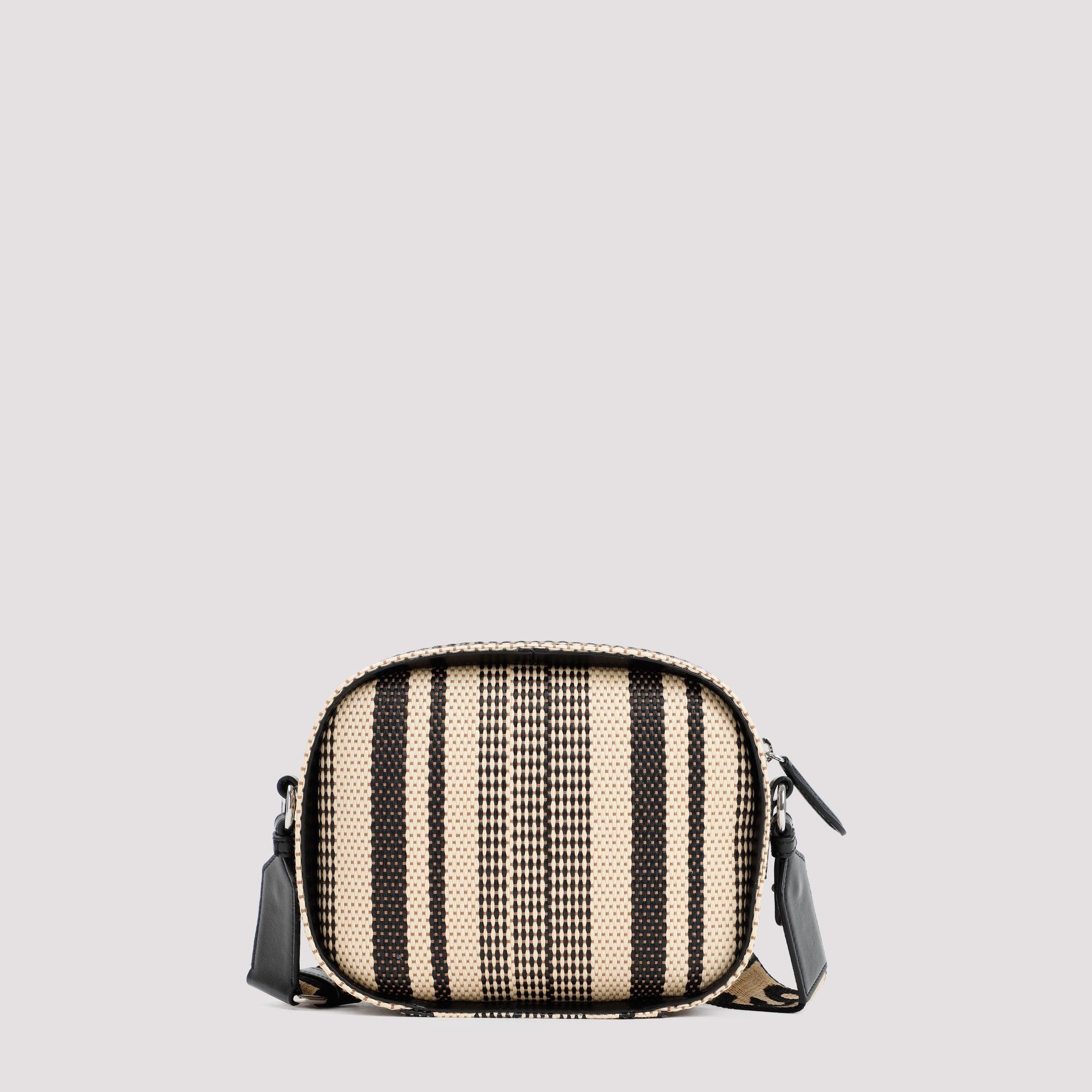 Buy Stella Mccartney Logo Print Mini Camera Sling Bag with Detachable Strap, Brown Color Women