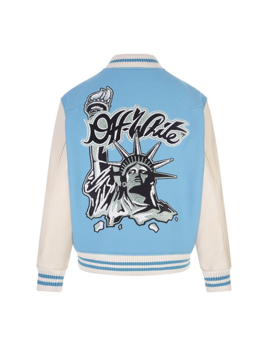 ジャケット Off-White Woman Jacket Blue OWEF115F23FAB001 4501 26417659_57316002_1000.jpg
