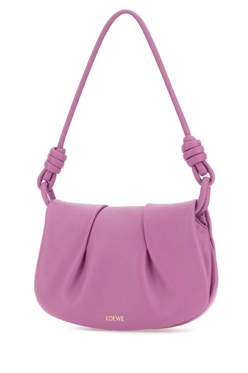 トートバッグ LOEWE Lilac Nappa Leather Paseo Shoulder Bag Loewe Lilac Nappa Leather Paseo Shoulder Bag in Purple | Lyst