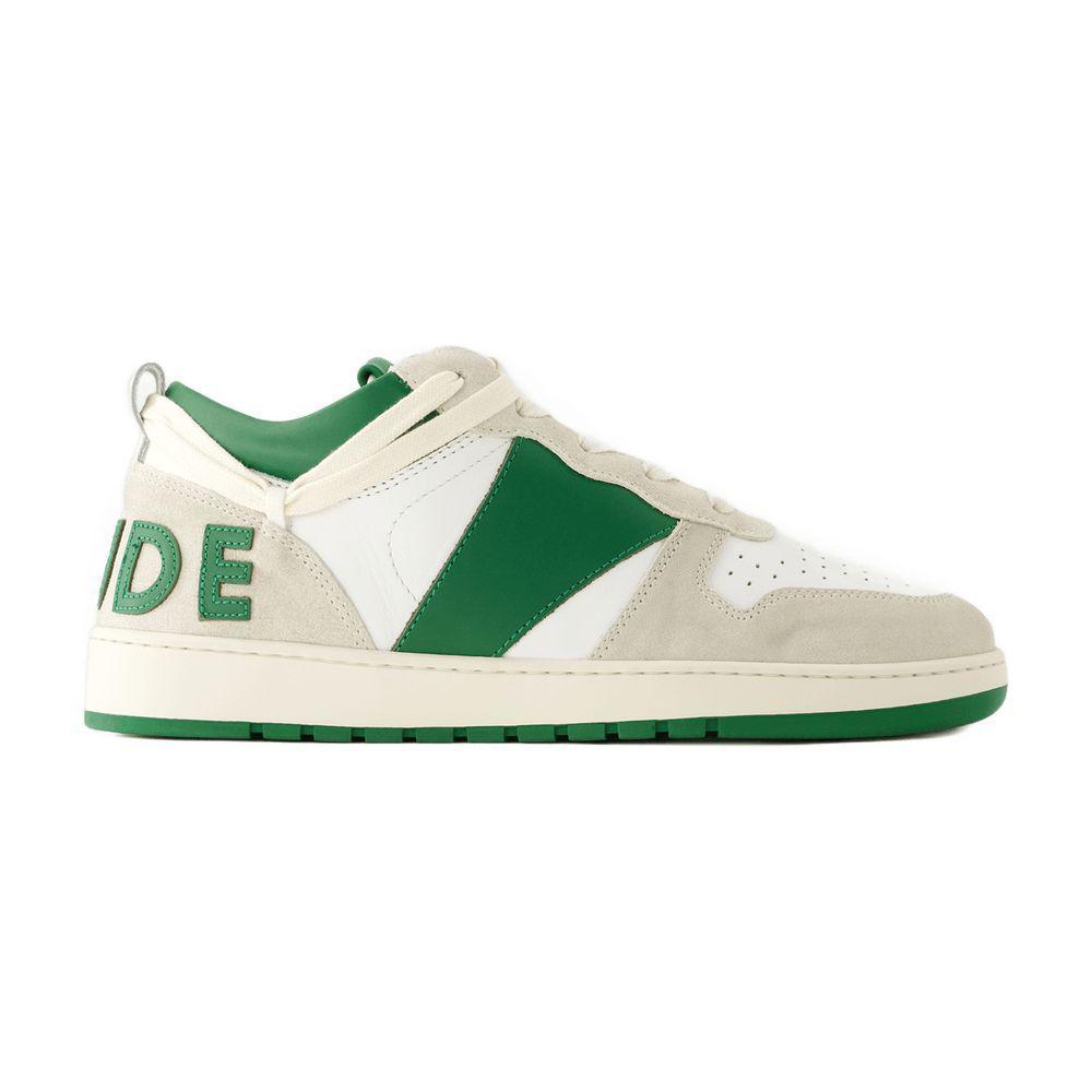 スニーカー RHUDE Men Sneakers RHSS23FO224894431293 RHUDE high-top Sneakers | Green | FARFETCH