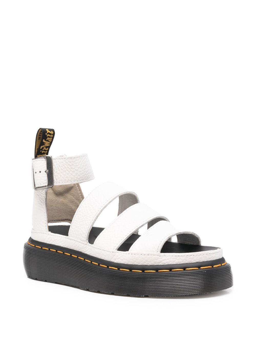 Dr. Martens Leather Dr Martens Sandals White | Lyst