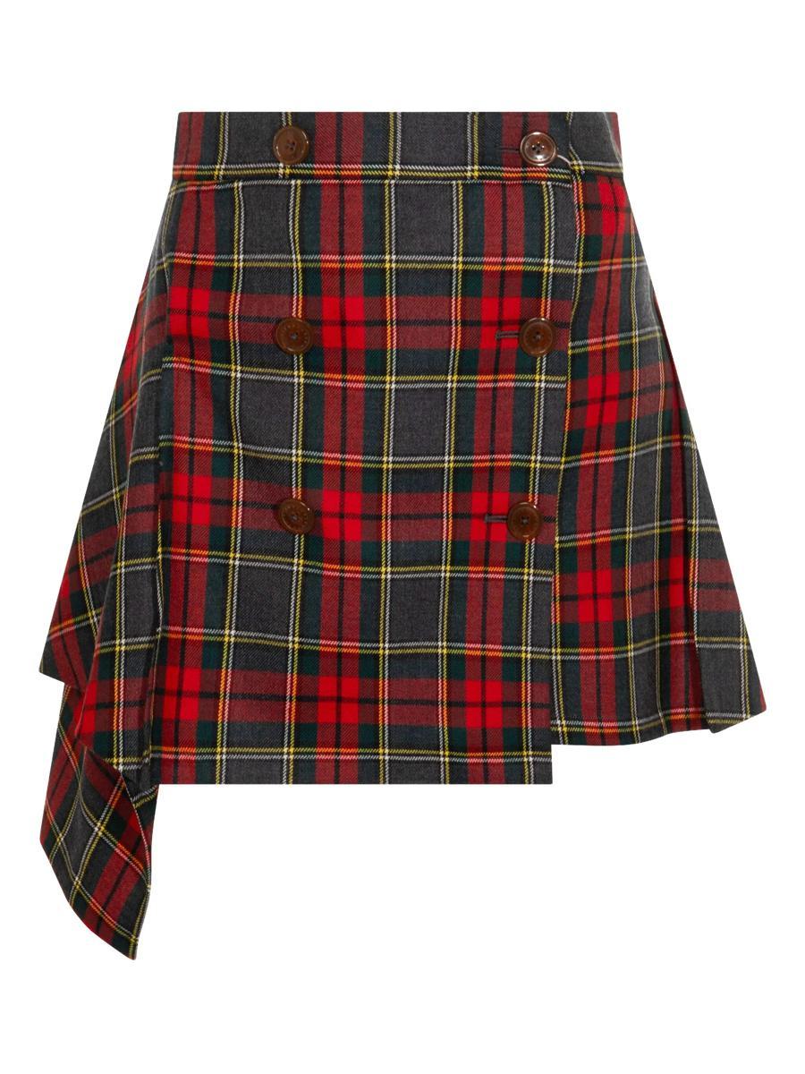 スカート VIVIENNE WESTWOOD 'Cut off skirt' skirt Multicolor Multicolor Cut Off Miniskirt by Vivienne Westwood on Sale