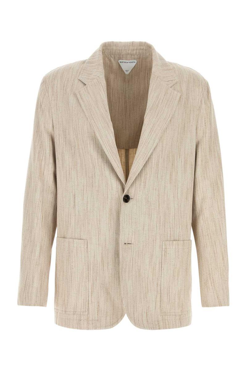 ジャケット BOTTEGA VENETA Melange Sand Viscose Blend Blazer Bottega Veneta Melange Sand Viscose Blend Blazer | italist