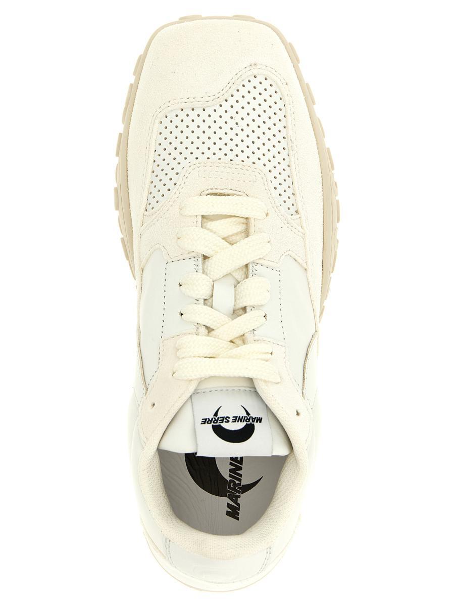 Marine Serre｜SNEAKERS (WFW006ACLEA0009 WH10) MS Rise • Marine Serre