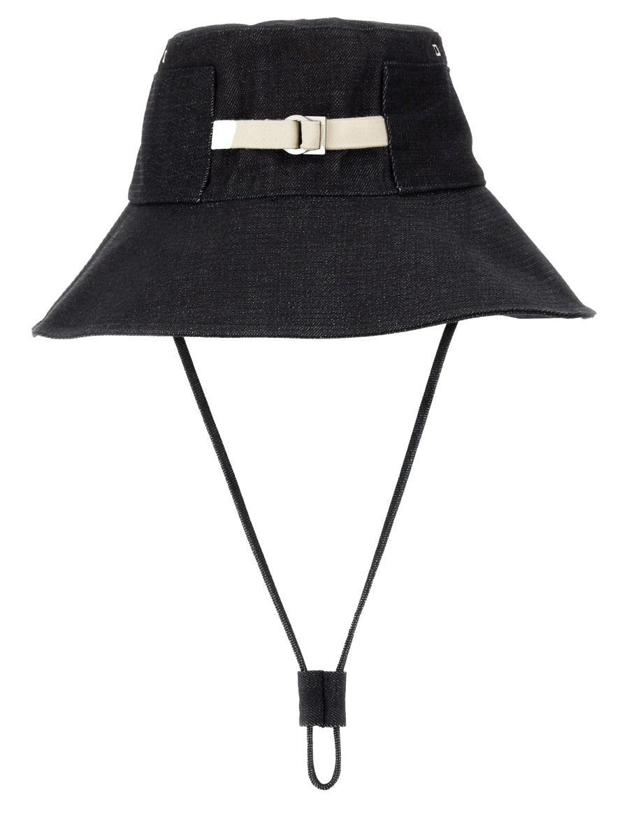 【関税&送料込み】Jacquemus Hats Jacquemus Hat With Logo in Black | Lyst Canada