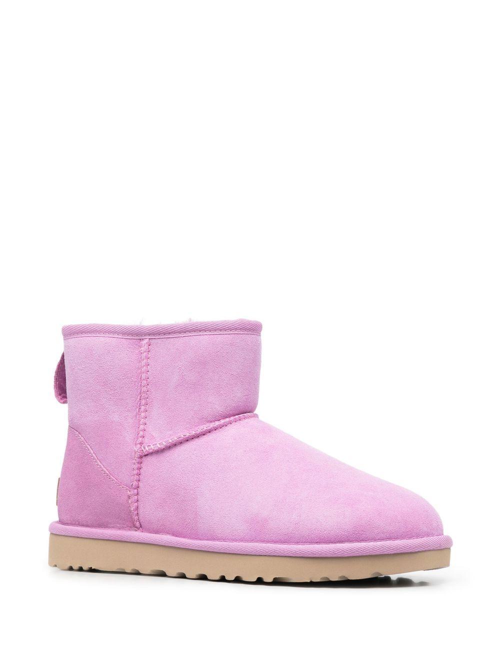UGG Suede Classic Mini Ii Boots in Pink - Save 9% | Lyst