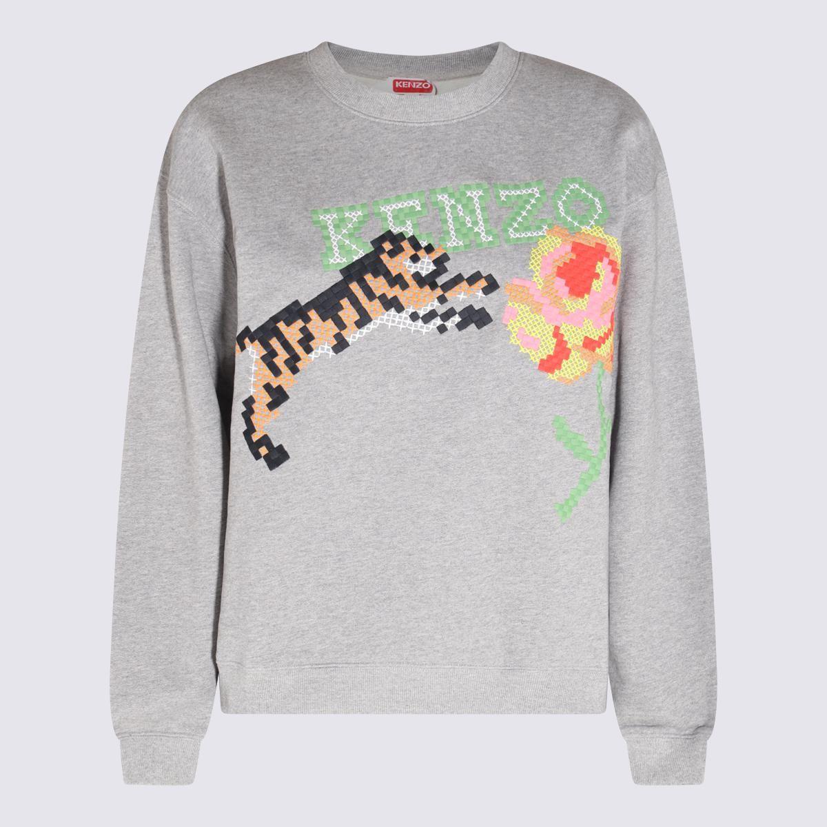 Sweat kenzo gris hot sale