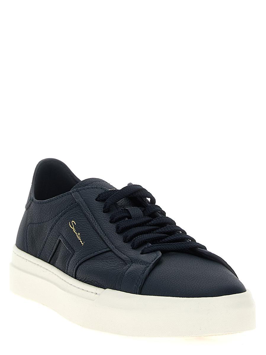 Santoni 'Double Buckle' Sneakers in Blue for Men | Lyst Santoni 'Double Buckle' Sneakers in Blue for Men | Lyst