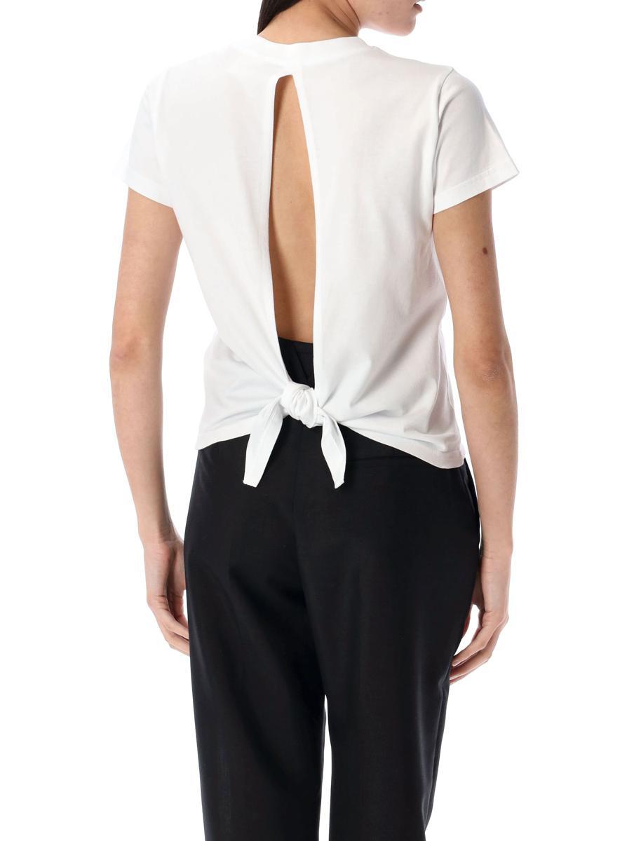 ジバンシィ Givenchy Back Bow T-Shirt Givenchy Bow T-Shirt in White | Lyst