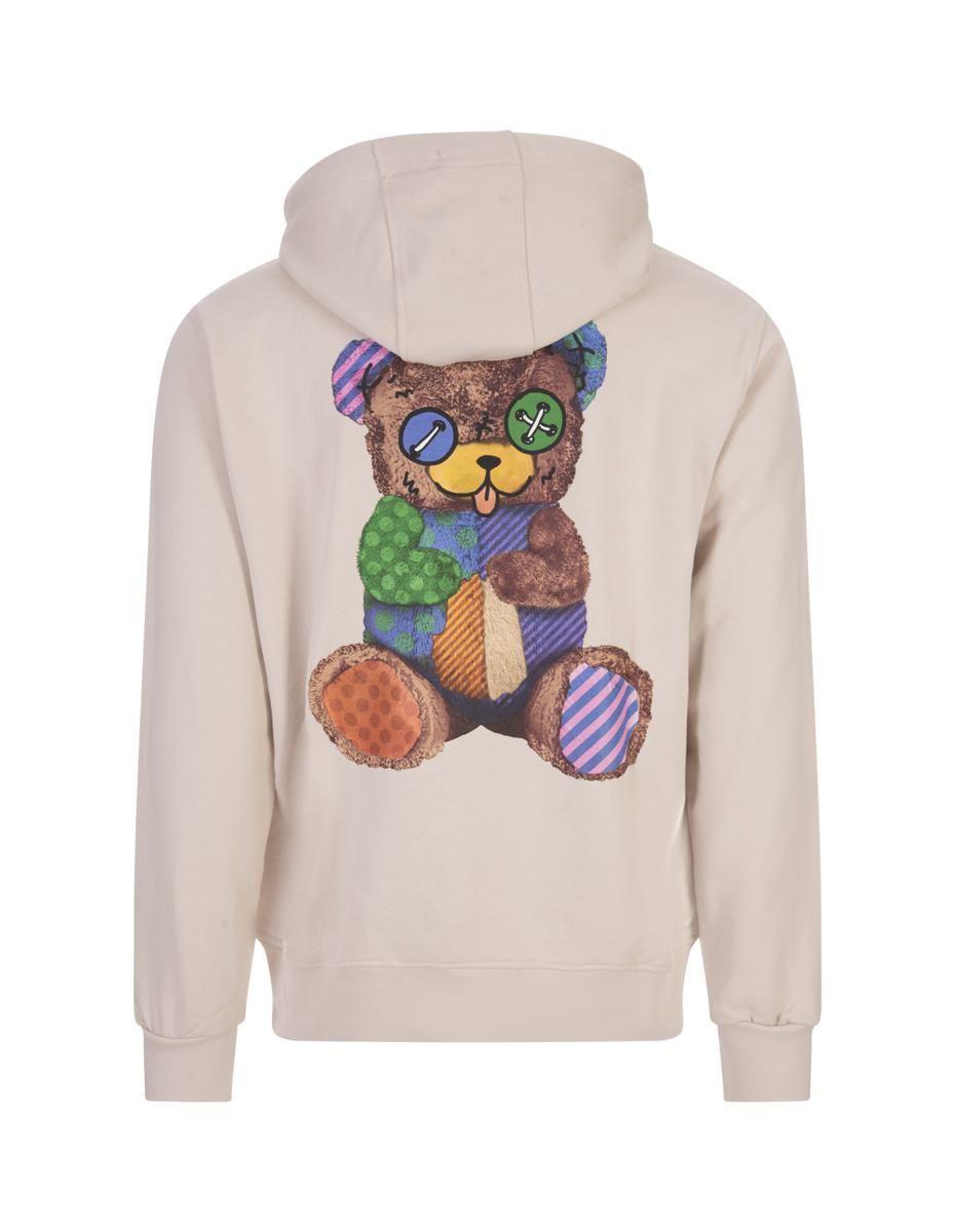 Barrow Dove  Bear With Me Hoodie in Pink for Men