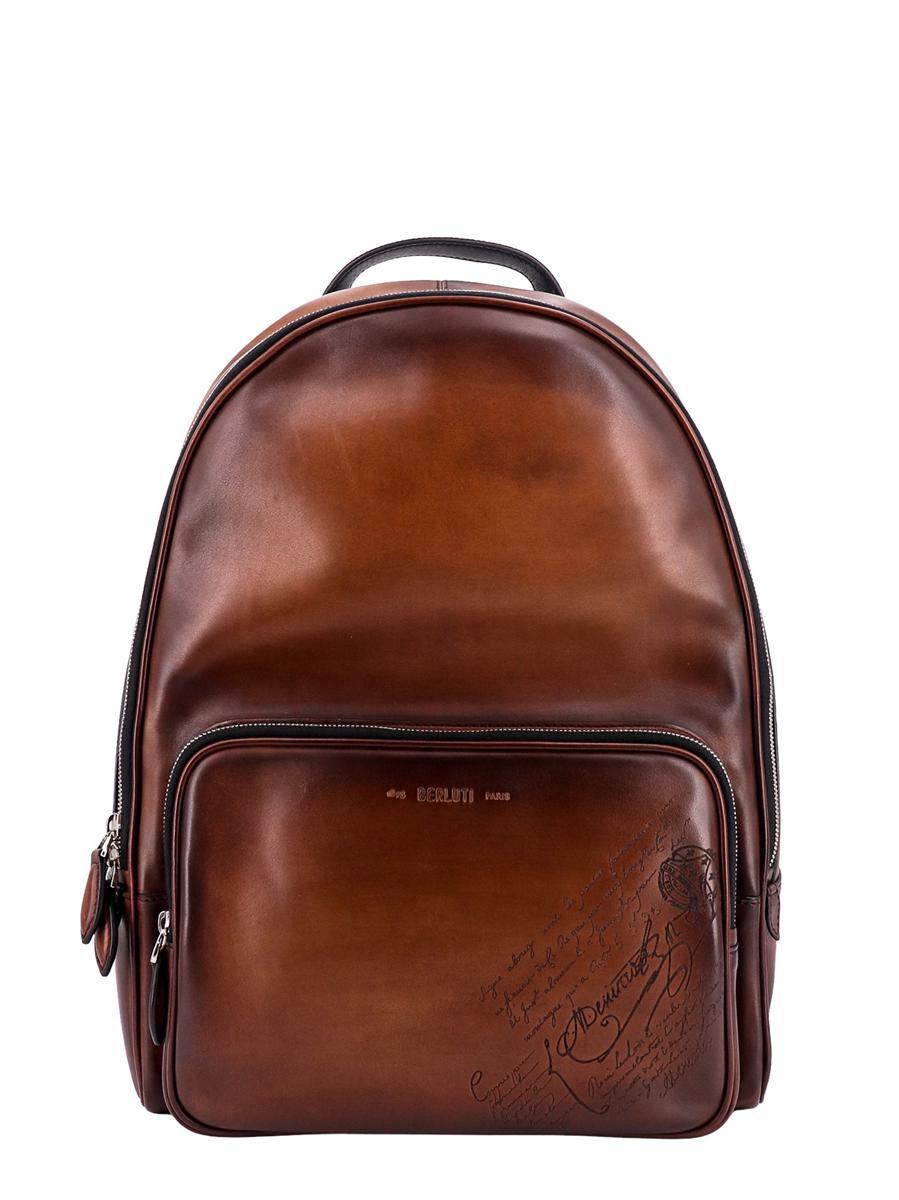 every day Costumes compass Berluti Backpack in Brown for Men | Lyst Canada