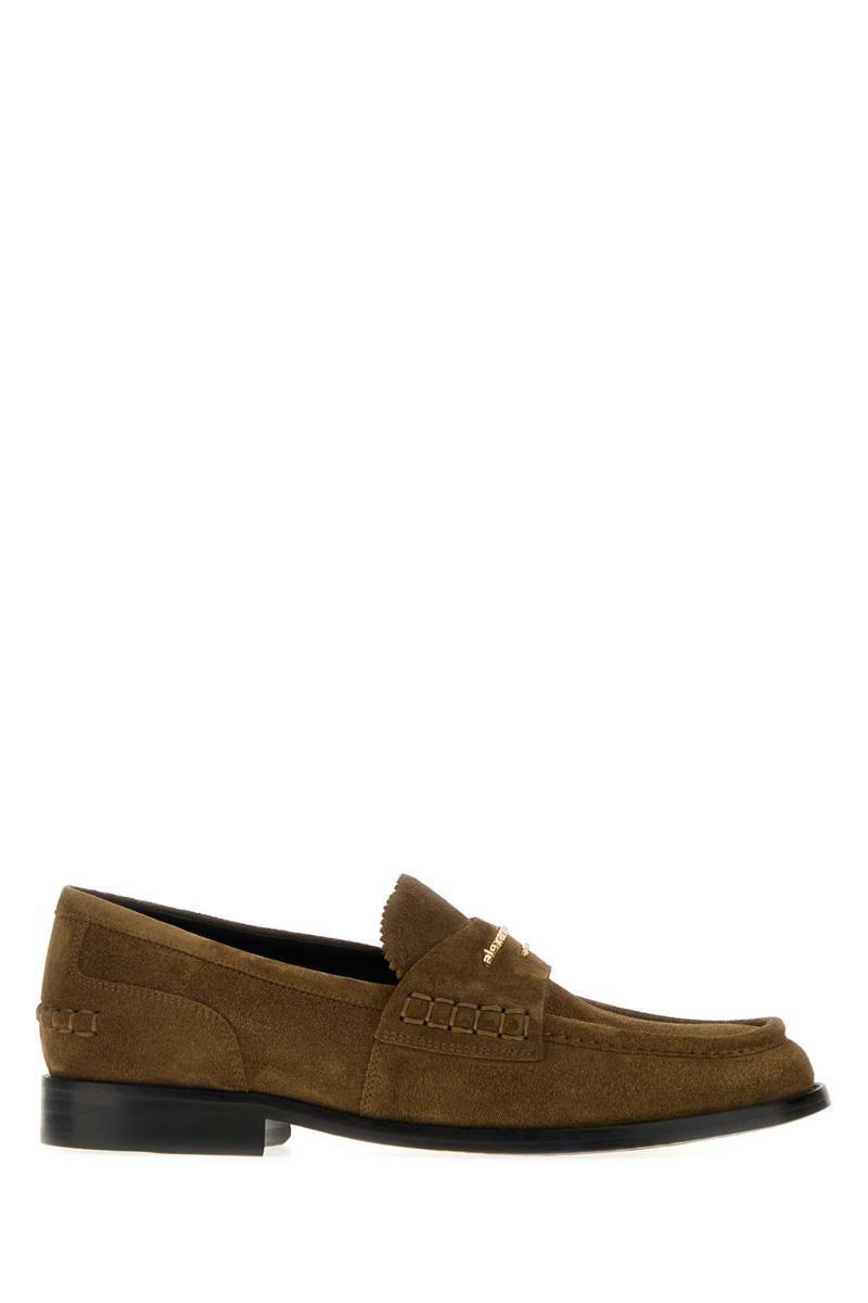 ローファー・オックスフォード Alexander Wang Khaki suede Carson loafers (30325F004 105) Alexander Wang Khaki Suede Carson Loafers | italist, ALWAYS