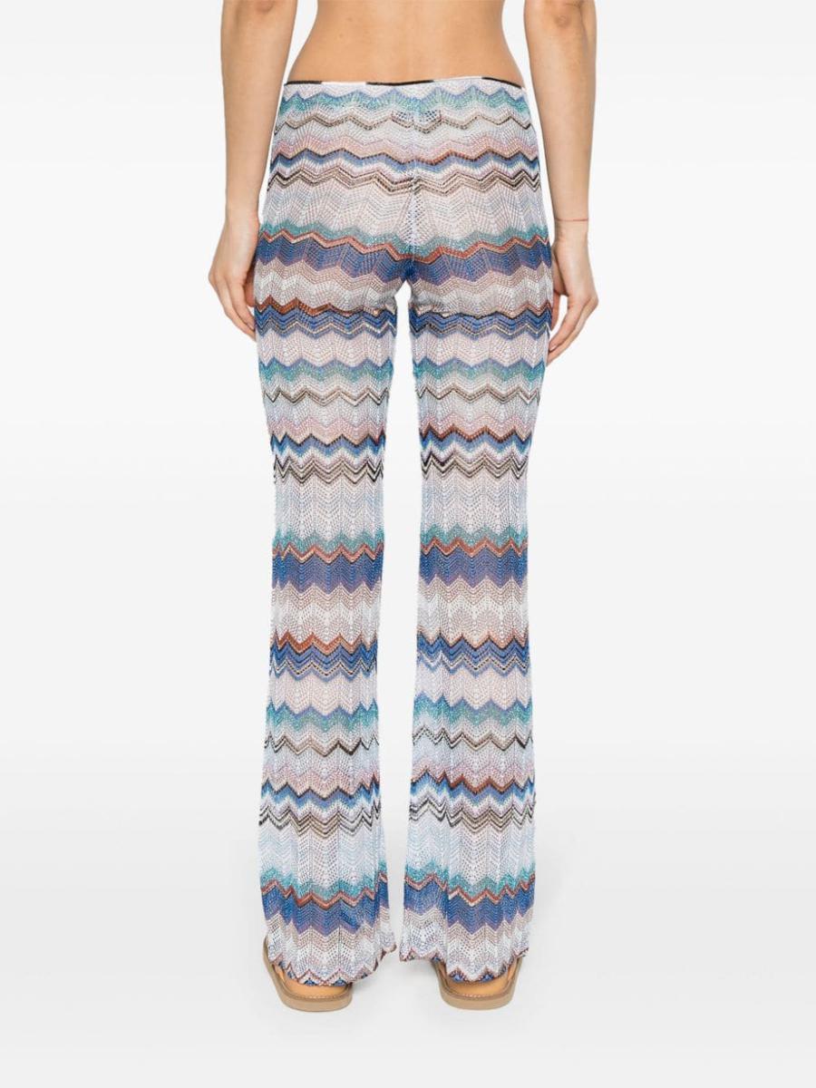 MISSONI ラメニットパンツ MISSONI ラメニットパンツ MISSONI Metallic cotton-blend