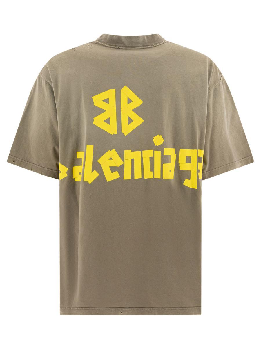 Balenciaga Short sleeve t-shirts for Men | Online Sale up to