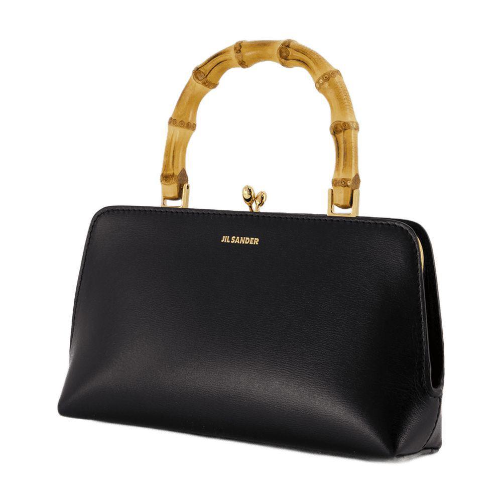 ハンドバッグ Hobo Goji Mini Bag - Jil Sander - Leather - Black Jil Sander Hobo Goji Mini Bag in Black | Lyst
