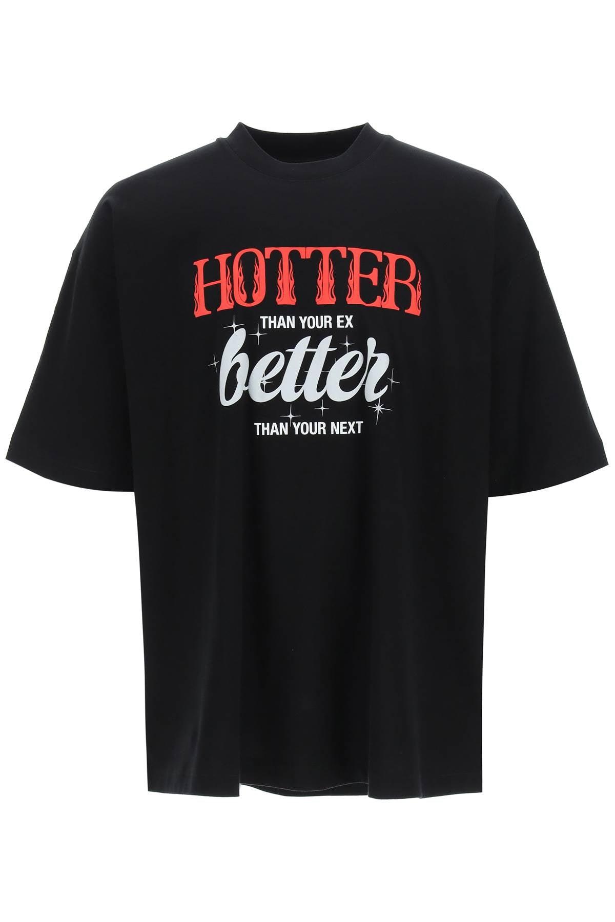 Vetements Hotter Than Your Ex Print T-shirt in Black for Men | Lyst
