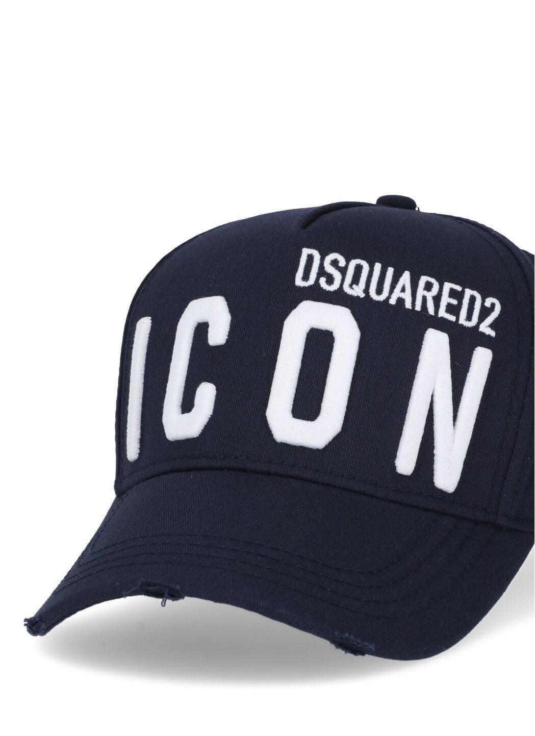 DSquared² Cotton Icon Baseball Cap in 