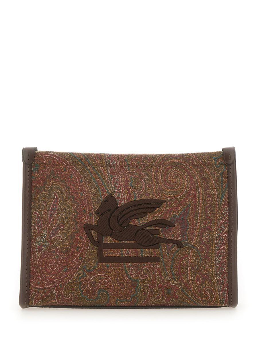 ショルダーバッグ・ポシェット Etro Paisley Jacquard Clutch ETRO(エトロ) ペイズリーショルダーバッグ [正規品/関税込