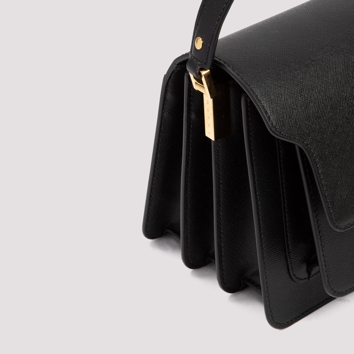 Marni Saffiano Leather Trunk Clutch Bag Marni
