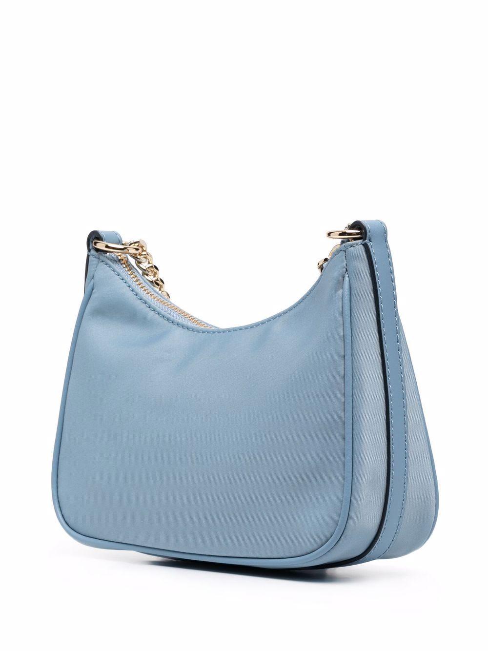 MICHAEL KORS Bag Blue Camille Leather Satchel Tote Handbag RP 360 IN BOX   eBay