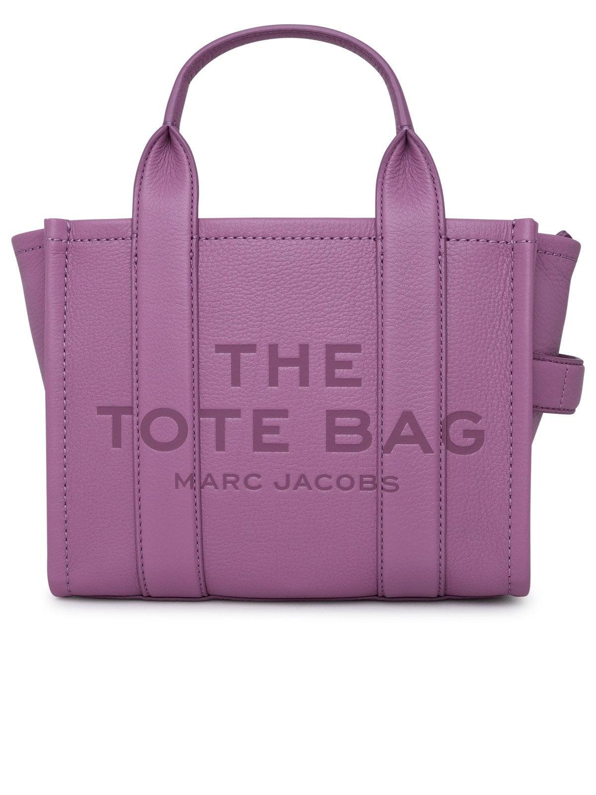 Marc Jacobs Lilac Leather The Tote Mini Bag in Purple | Lyst
