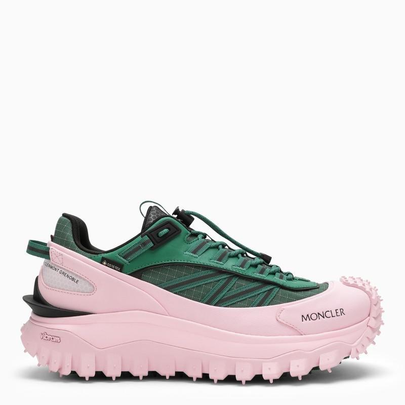 moncler pink trainers
