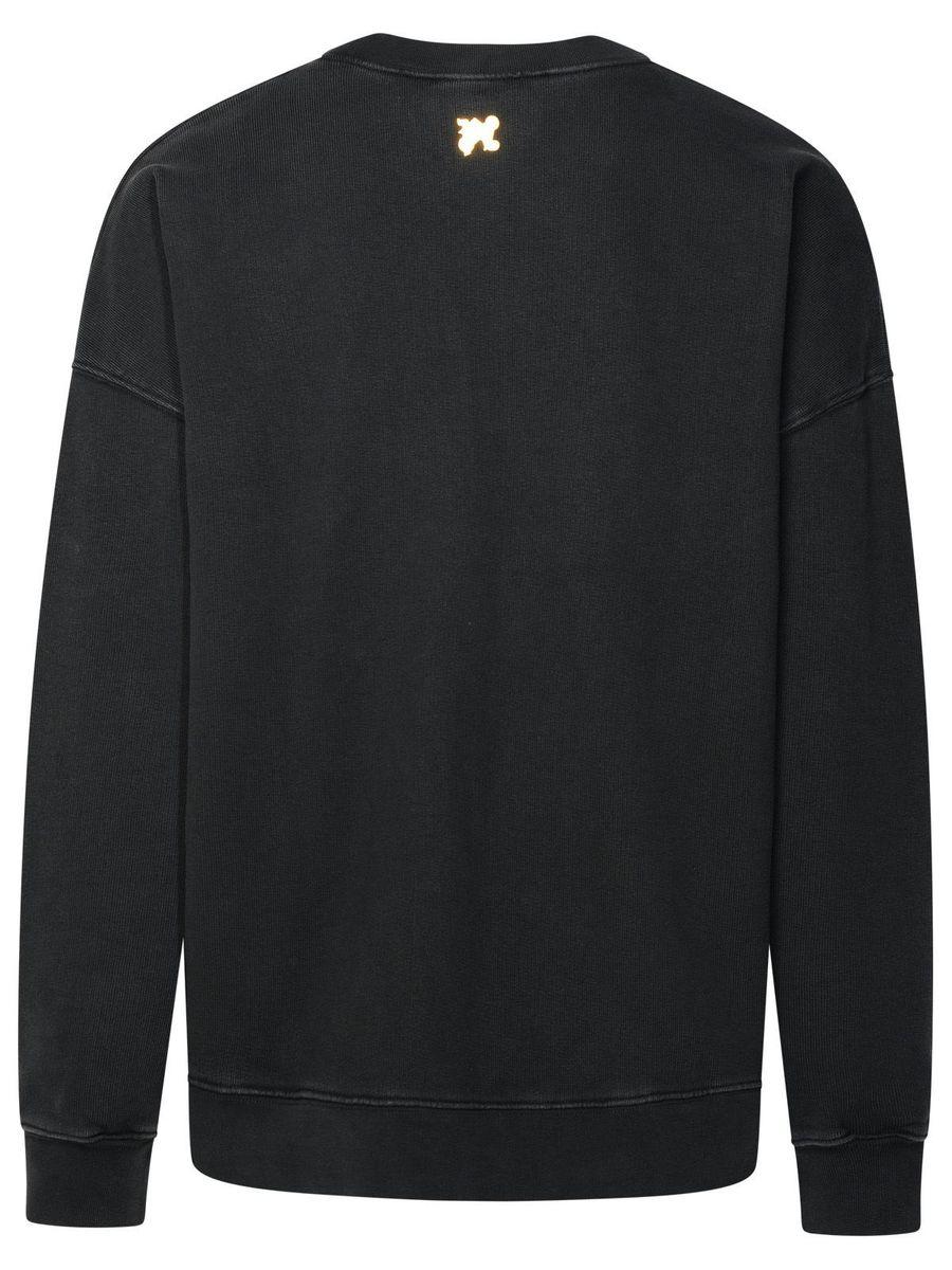 パーカー・フーディ Palm Angels \"Burning Monogram\" Print Sweatshirt Palm Angels Burning monogram-print Sweatshirt | Black | FARFETCH