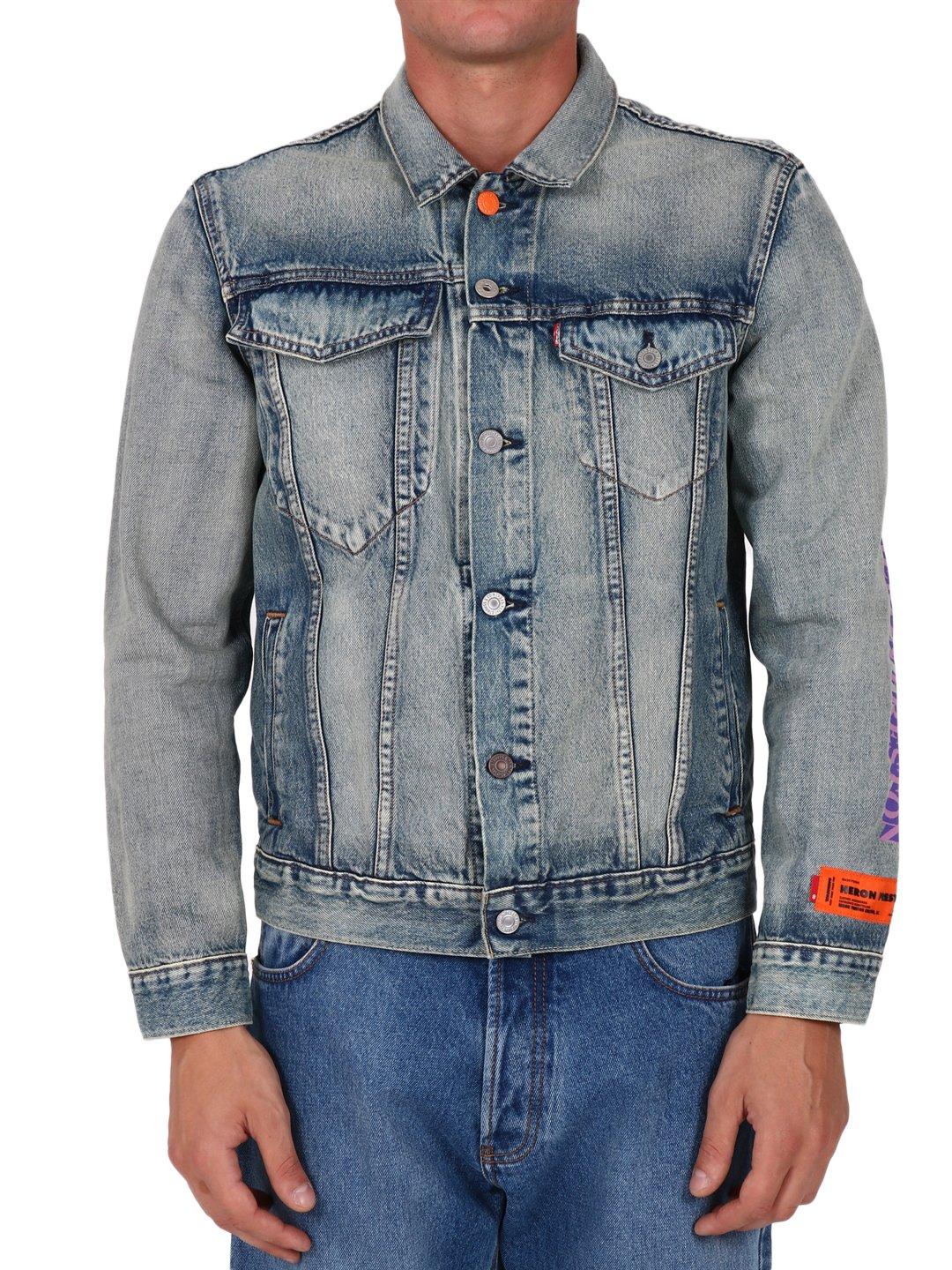 heron preston denim jacket
