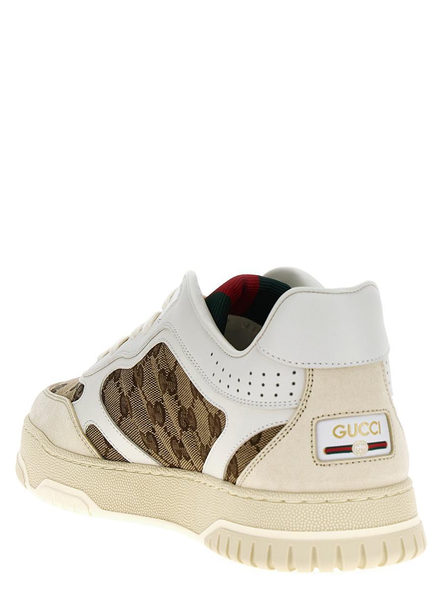 Eraldo Gucci Shoes For Kids Gucci Re-web' Sneakers In White For
