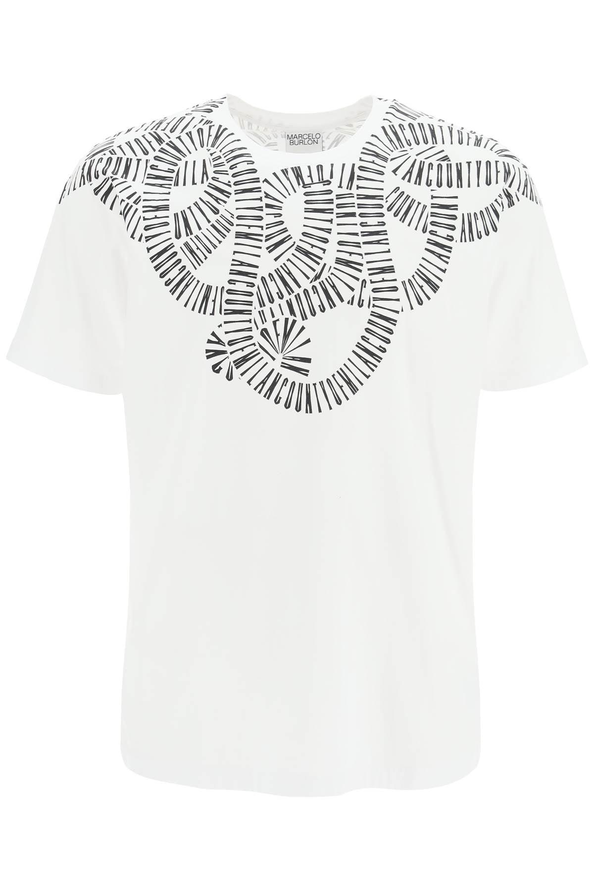 Marcelo Burlon Cotton Snake Wings T-shirt in White Black (White) for Men -  Save 45% | Lyst