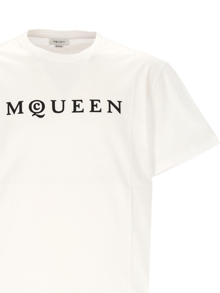 ALEXANDER MCQUEEN｜SHORT-SLEEVED ROUND NECK T-SHIRTS (72 McQueen Short sleeve t-shirts for Men | Online Sale up to 44