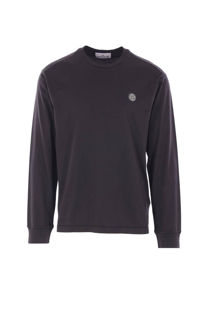 トップス STONE  Sweat Long Sleeve T-shirt S Men's Stone Island Long-sleeve t-shirts | Lyst