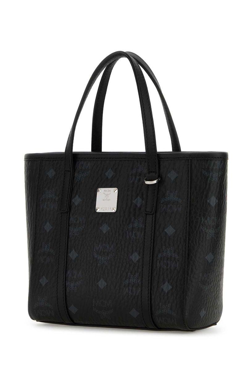MCM 'Toni' Mini Shopping Bag in Black | Lyst