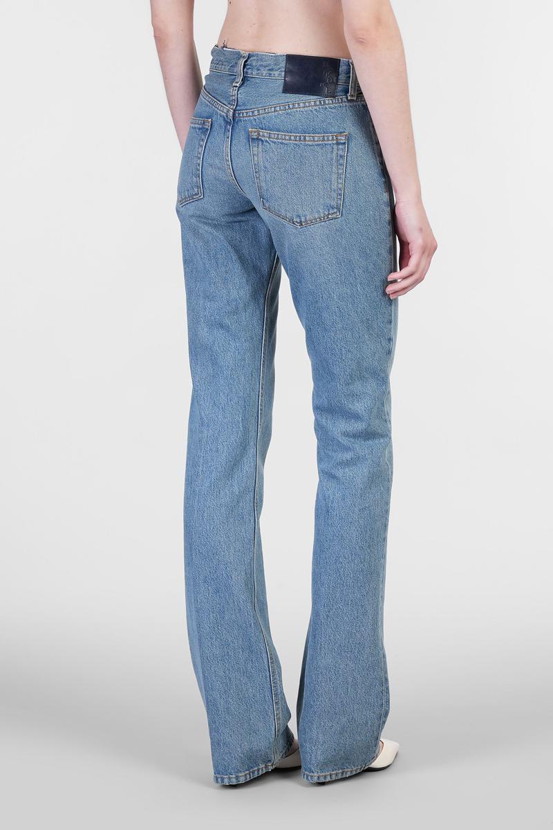 デニム・ジーパン Haikure Carly Jeans Haikure Carly Slim Straight Jeans in Lagoon Wash | FWRD