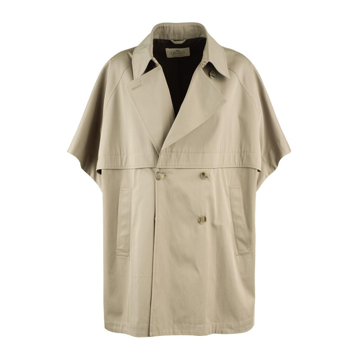 【関税＆送料込み】Herno A-Shape Poncho In Dean DEAN PONCHO in Dove Grey for Women | Herno®