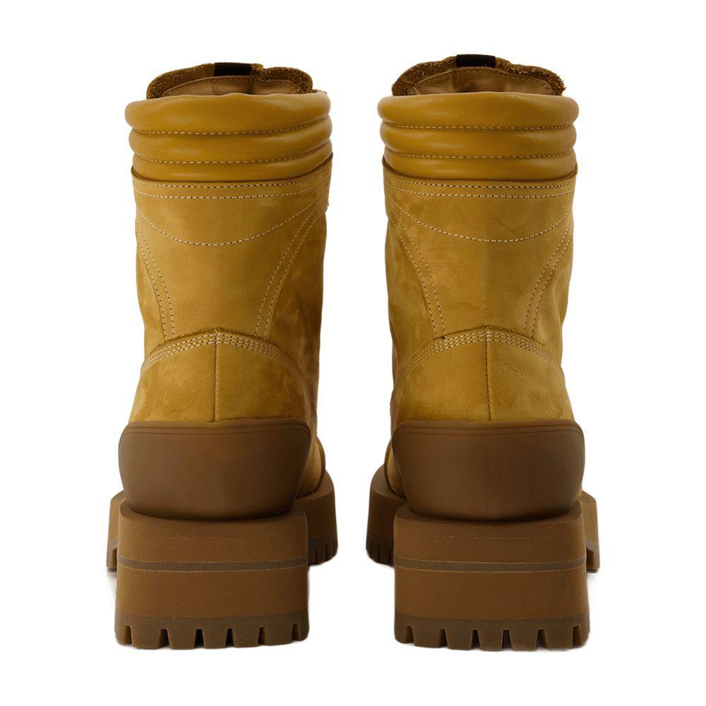 ミドルブーツ PALM ANGELS Women Boots PWIE007F22LEA0011700 beige Palm Angels Boots for Women | Online Sale up to 78% off | Lyst
