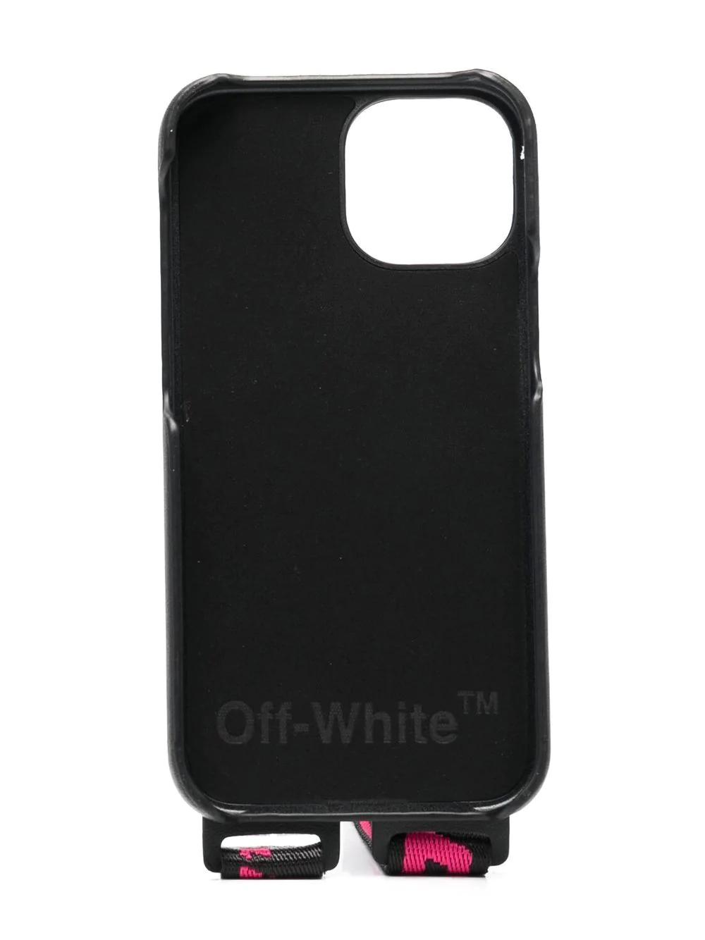 Uomo Borse da Custodie da Cover per iPhone 13 con stampa da Uomo di Off-White c/o Virgil Abloh in Bianco 