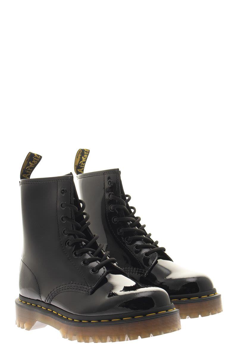 1460 bex patent leather boots