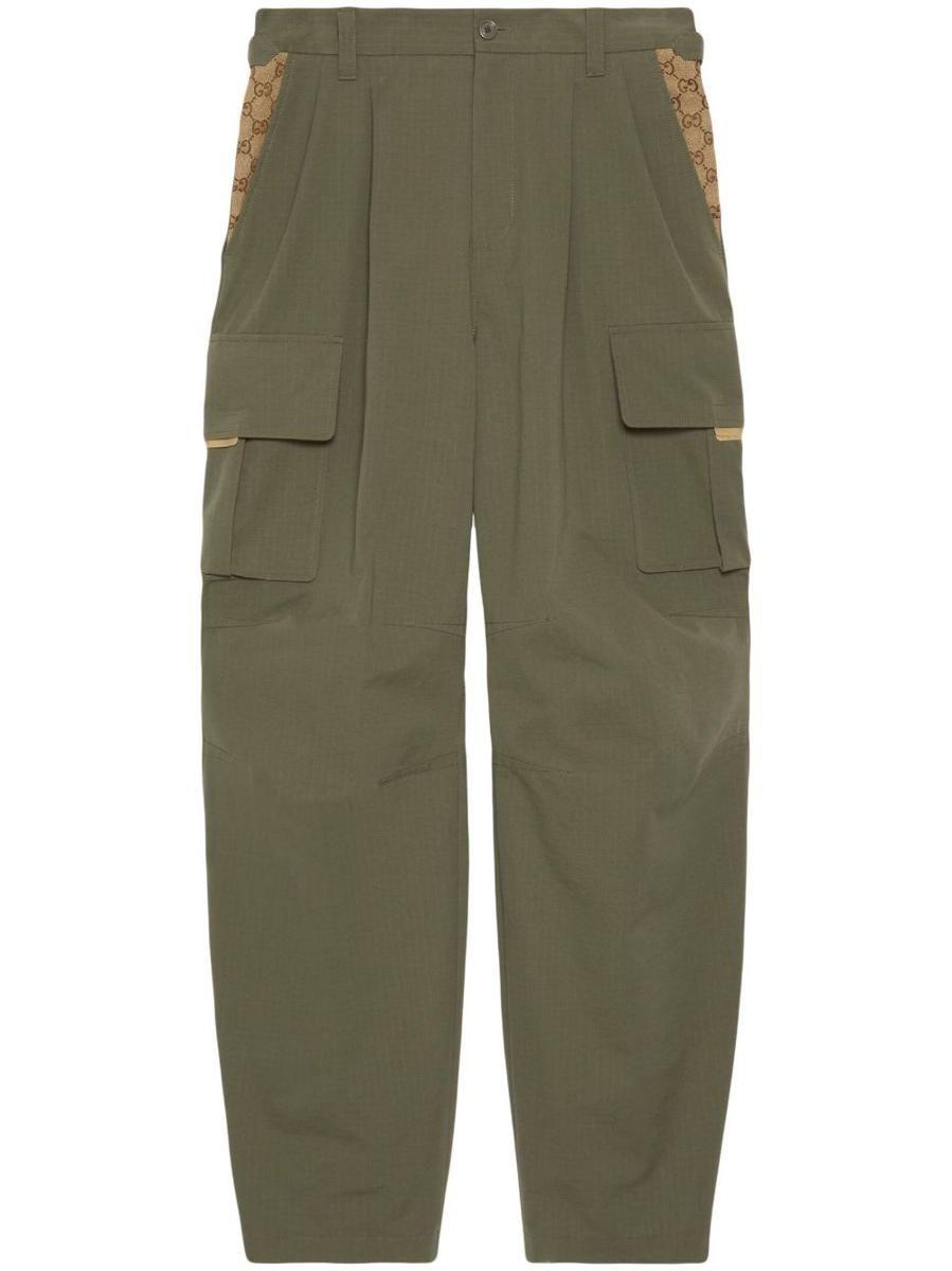 Gucci Web-detail Cargo Trousers - Farfetch