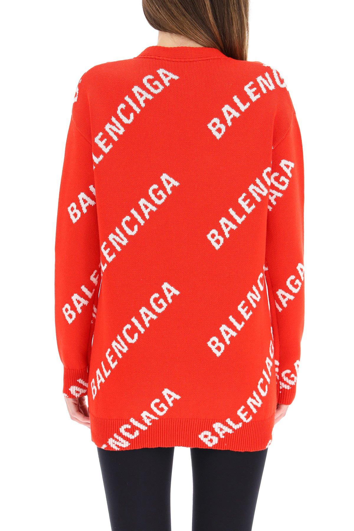 balenciaga red sweater