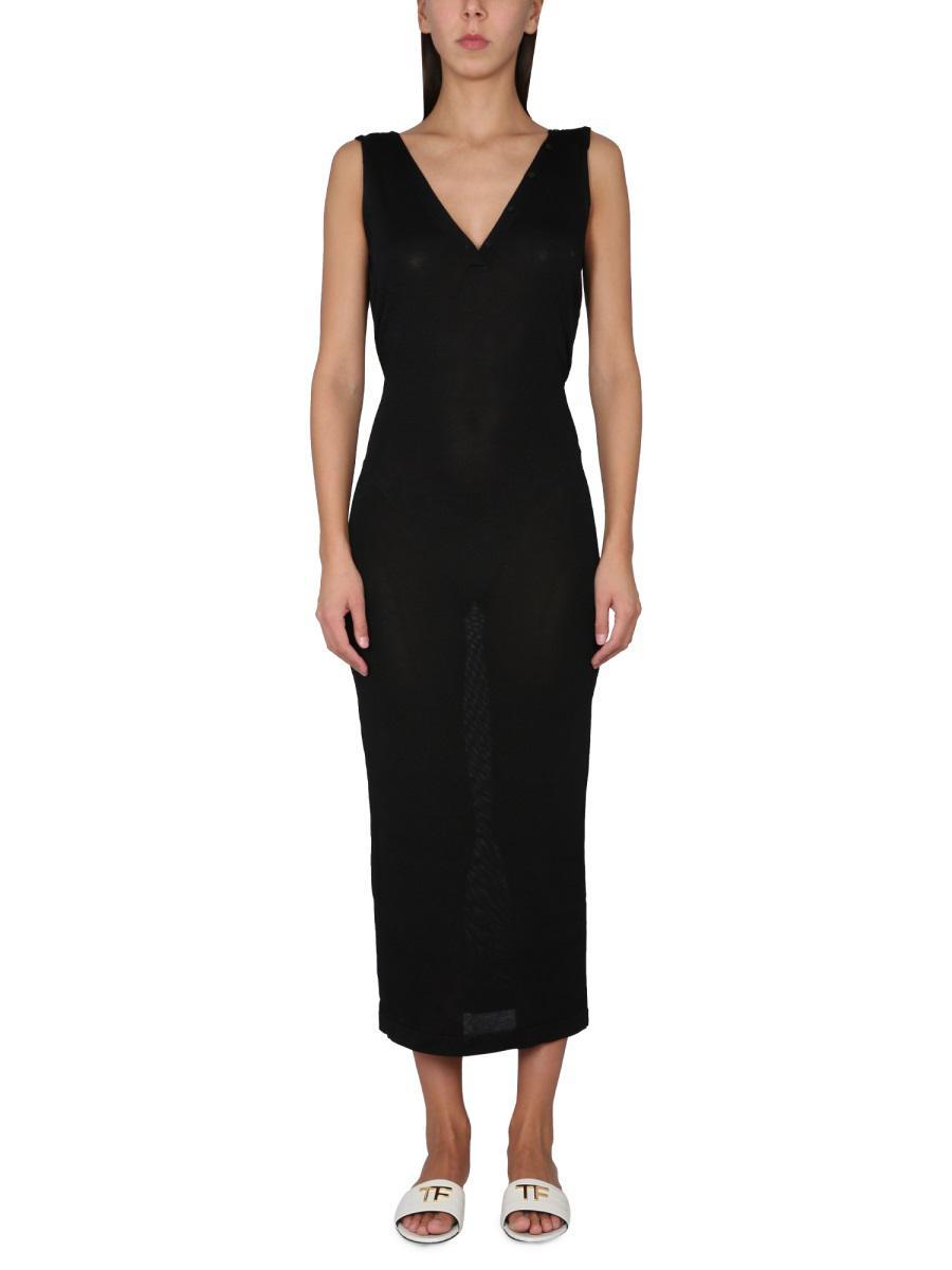 ワンピース TOM FORD SLINKY DRESS Tom Ford Slinky Dress in Black | Lyst