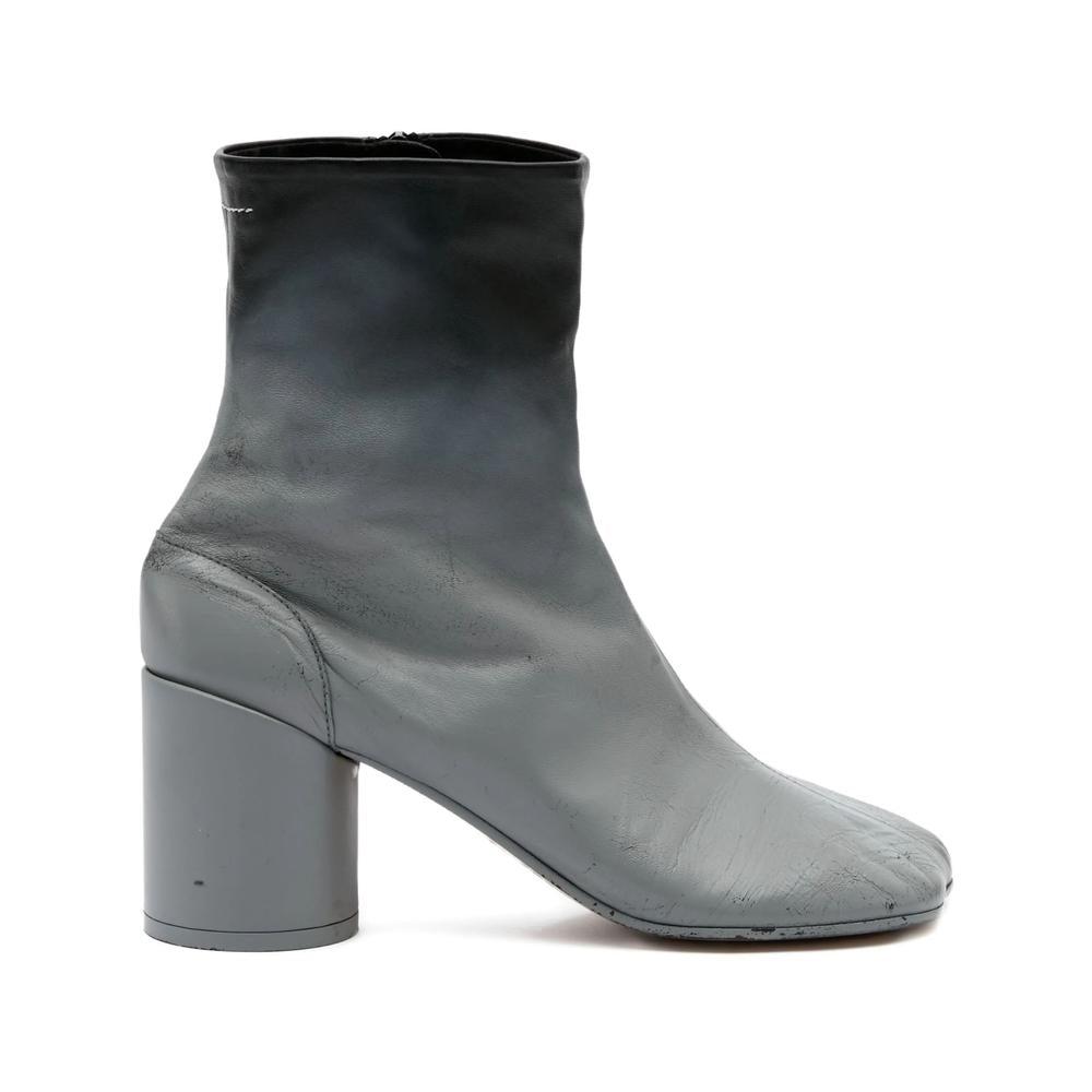ショートブーツ・ブーティ Mm6 Maison Margiela Stivaletto In Pelle Mm6 Maison Margiela Stivaletto Boots In Black | ModeSens