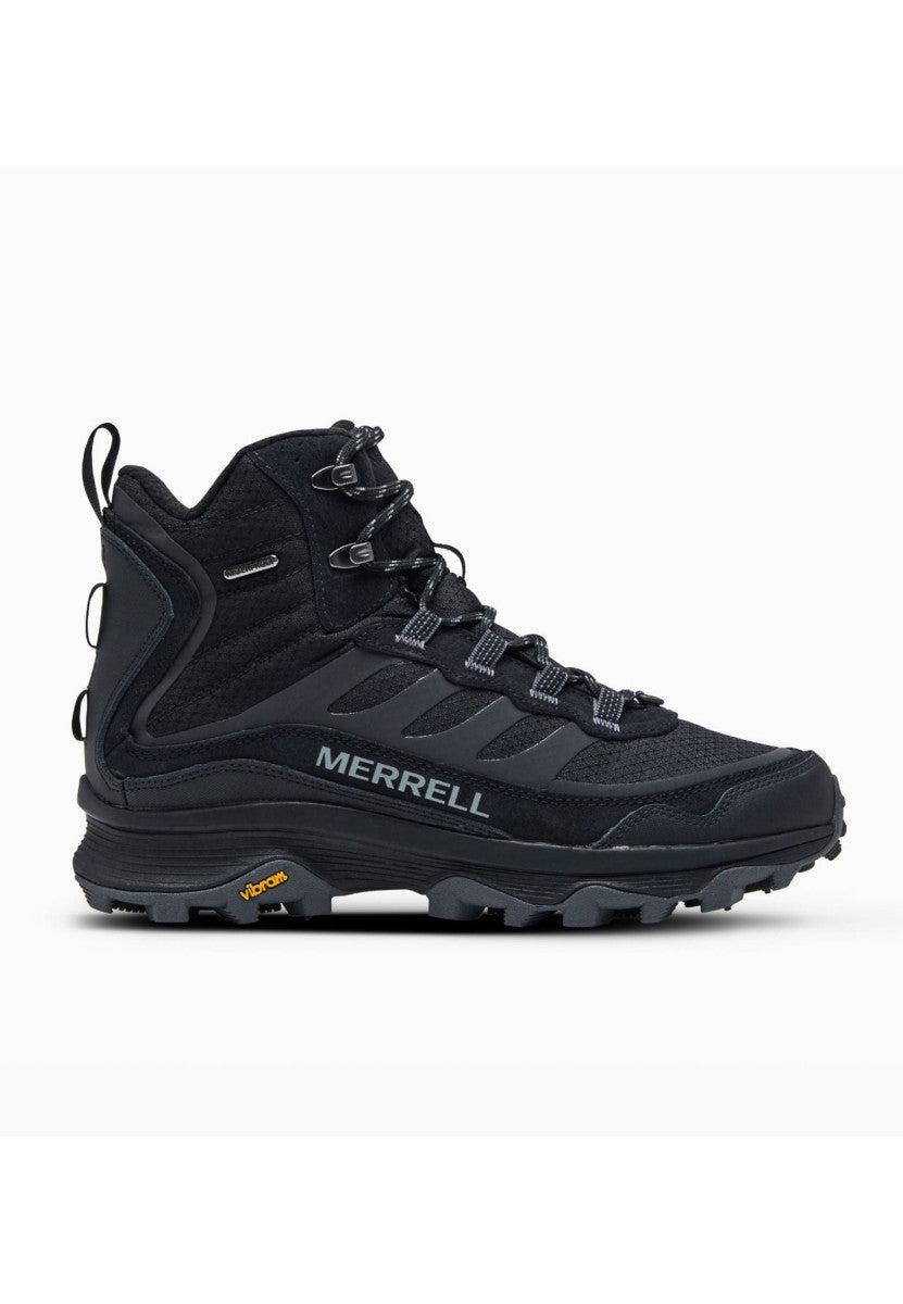 merrell black rugged walking boots