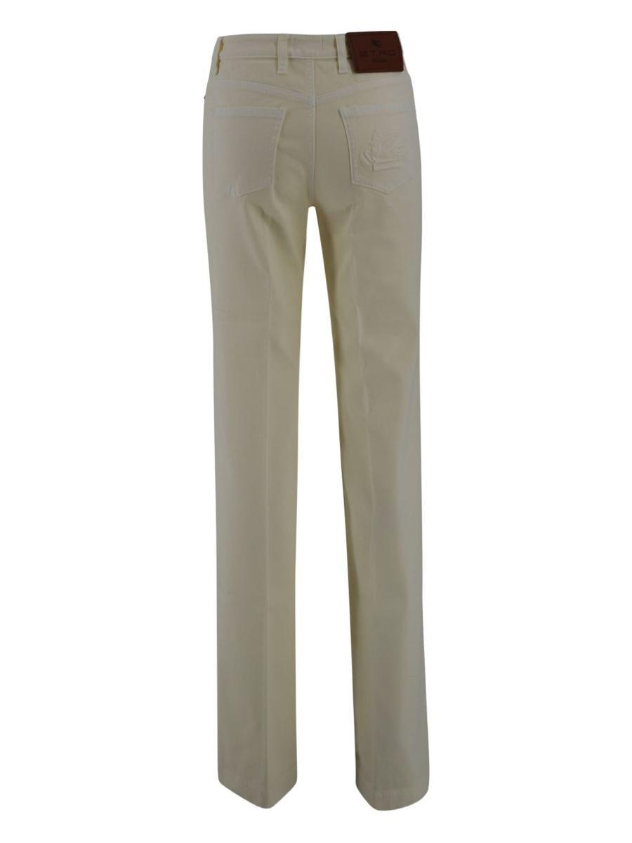 パンツ ETRO Woman Pants Green WREA0018AC169 V0688 Etro/エトロ｜シルク トラウザーパンツ ウィズ フローラル プリント
