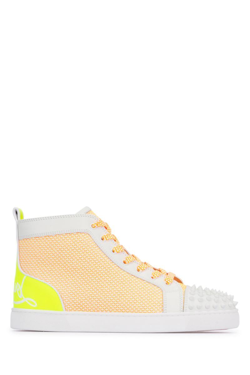 Christian louboutin cheap sneakers yellow