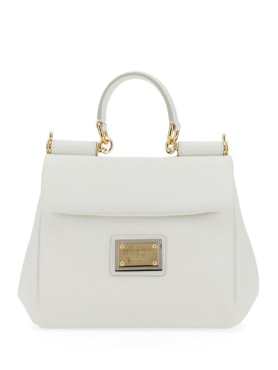 Dolce & Gabbana Sicily Small Shoulder Bag - White Size