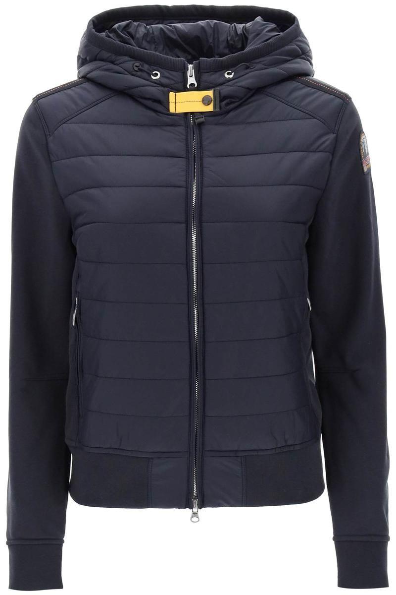 Parajumpers Caelie Hybrid Jacket in Blue Lyst