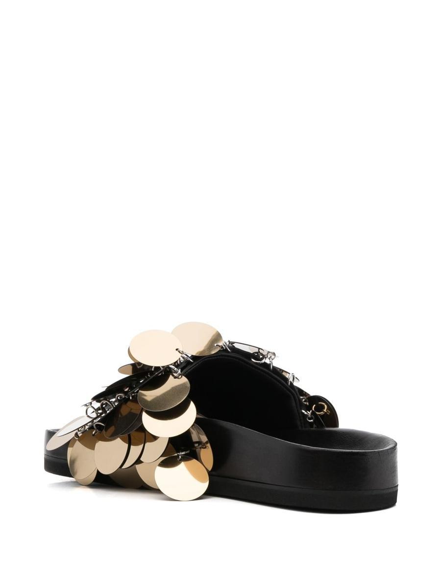 Black sequin sandals new arrivals